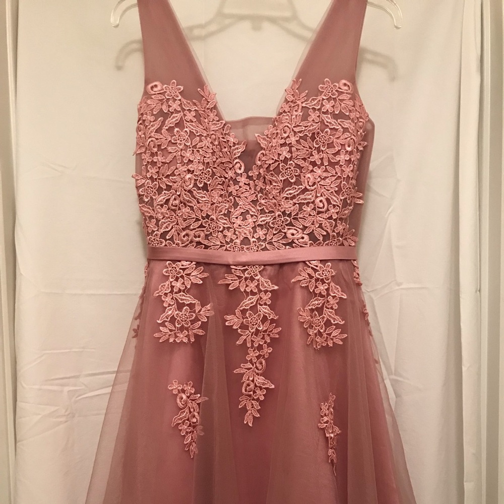 Pink dress